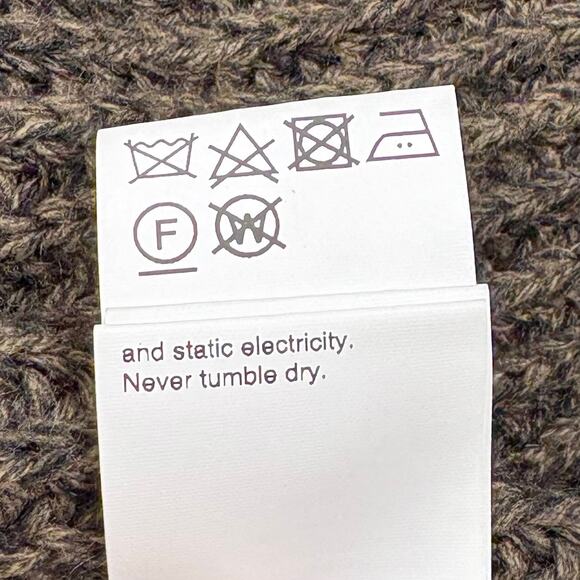 Pas de Calais Wool Mohair Blend Knit Sweater Size 34 US XS Feminine Minimalist - Picture 8 of 11